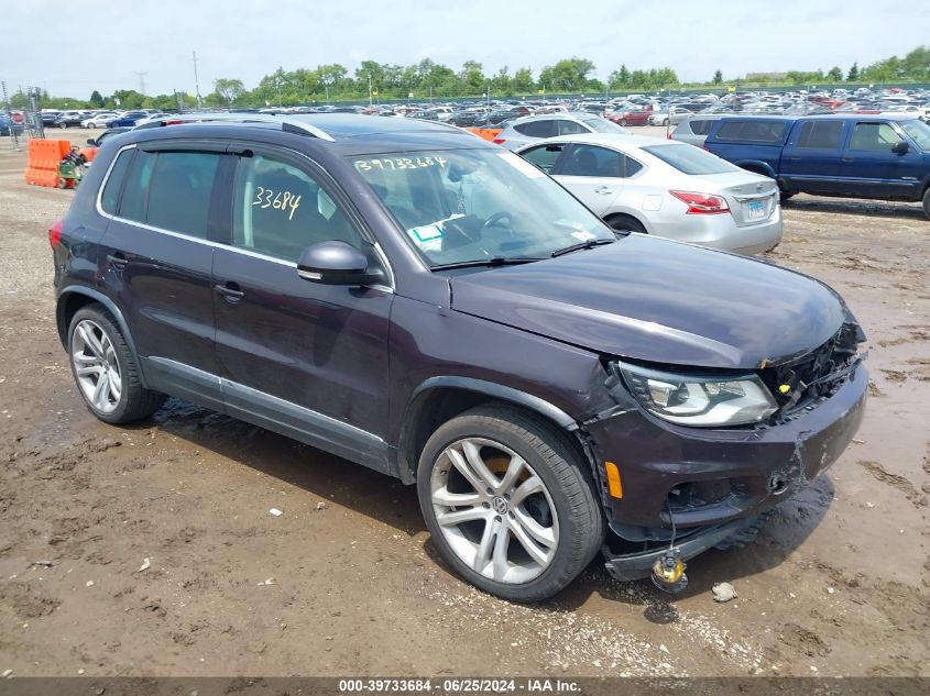 2016 VOLKSWAGEN TIGUAN SEL