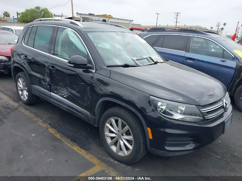 2017 VOLKSWAGEN TIGUAN 2.0T WOLFSBURG EDITION