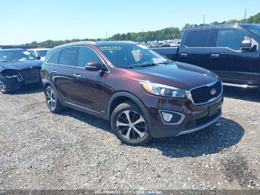 2016 KIA SORENTO 2.0T EX