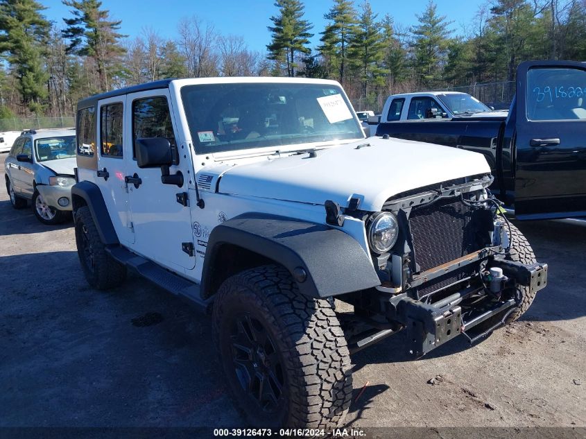 2016 JEEP WRANGLER UNLIMITED SPORT