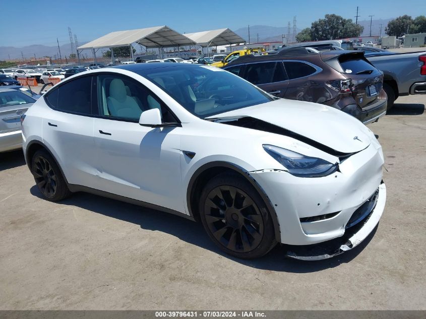 2020 TESLA MODEL Y LONG RANGE DUAL MOTOR ALL-WHEEL DRIVE