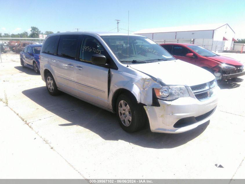 2012 DODGE GRAND CARAVAN SE/AVP