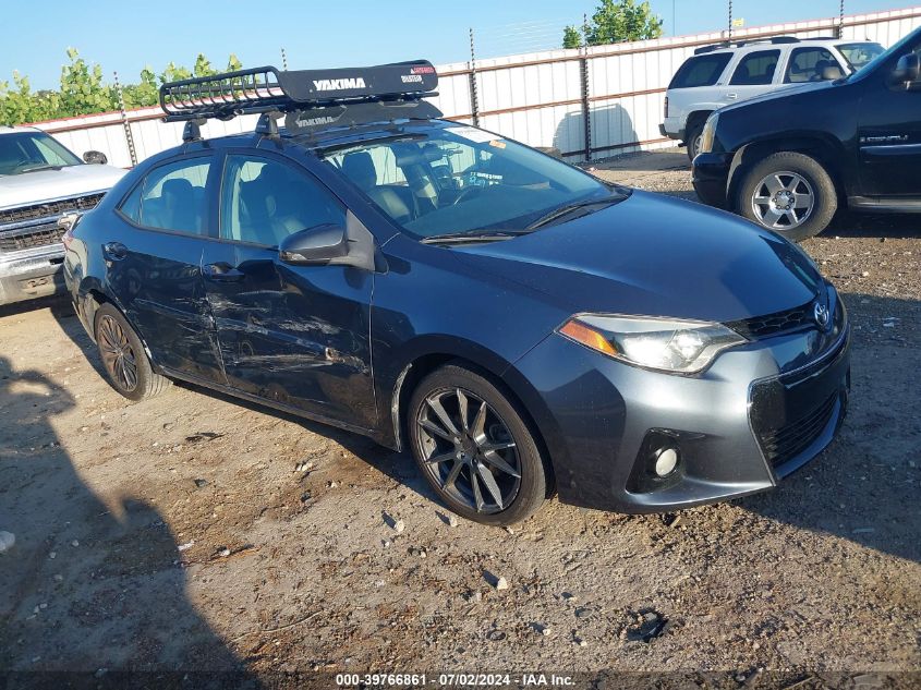 2016 TOYOTA COROLLA S PLUS