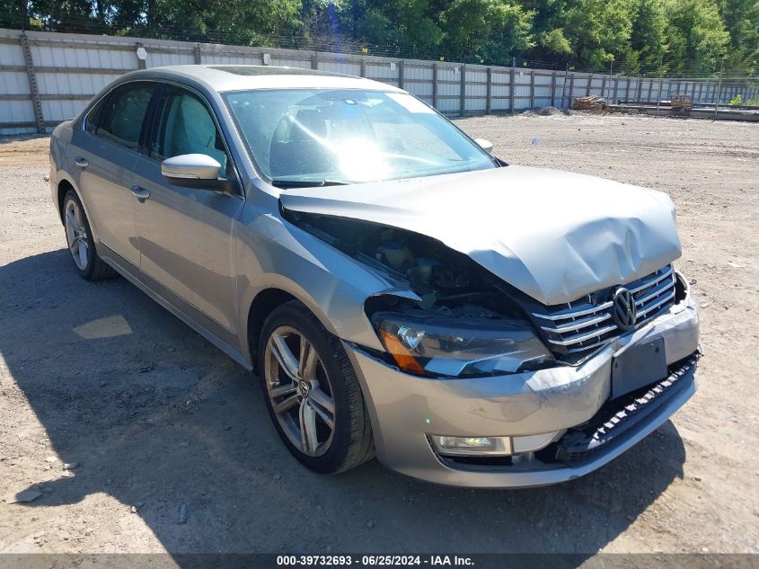 2014 VOLKSWAGEN PASSAT 2.0L TDI SE