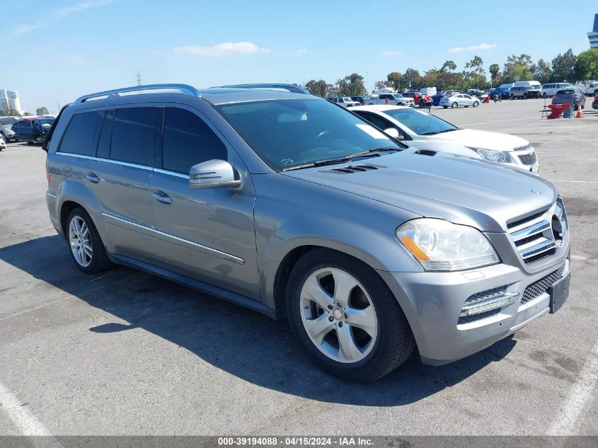 2012 MERCEDES-BENZ GL 450 4MATIC