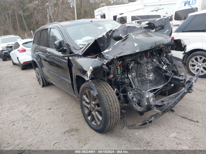 2016 JEEP GRAND CHEROKEE LIMITED 75TH ANNIVERSARY