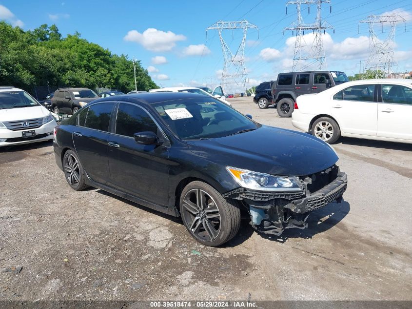 2017 HONDA ACCORD SPORT SE