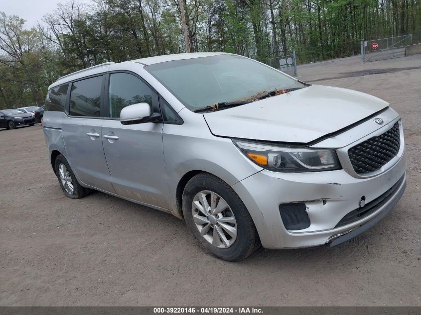 2015 KIA SEDONA LX