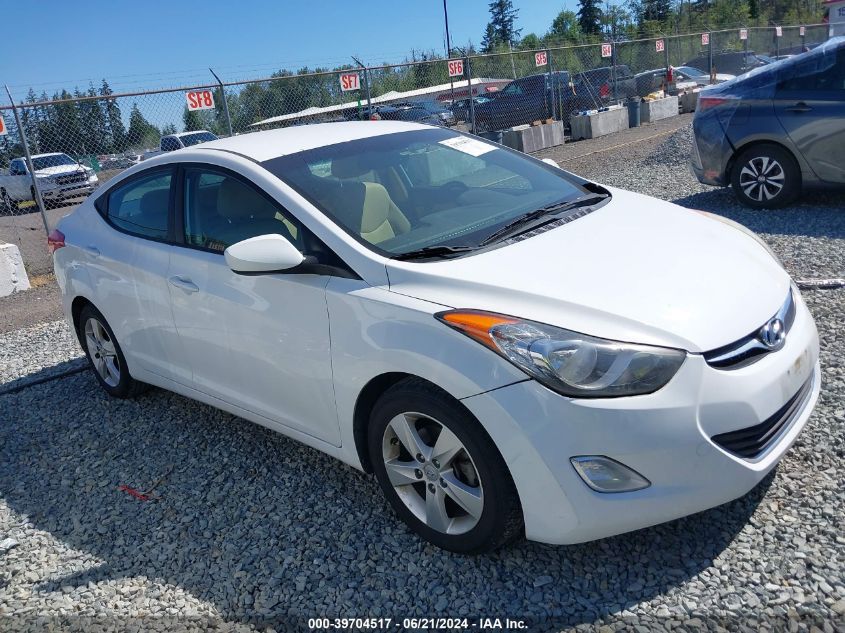 2013 HYUNDAI ELANTRA GLS