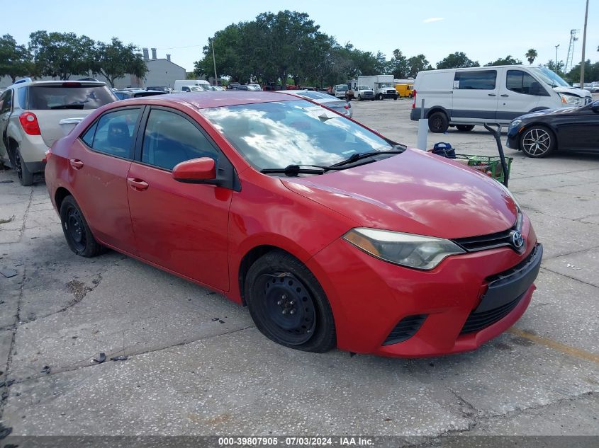 2014 TOYOTA COROLLA LE