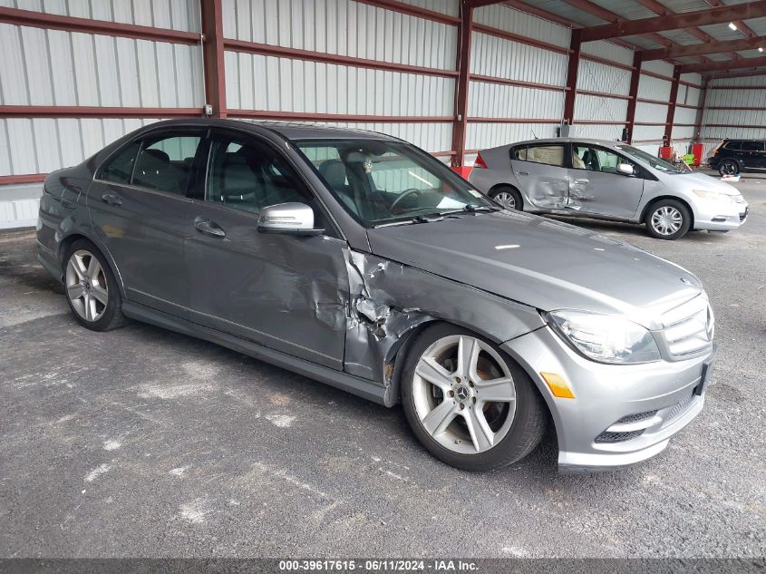 2011 MERCEDES-BENZ C 300 LUXURY 4MATIC/SPORT 4MATIC