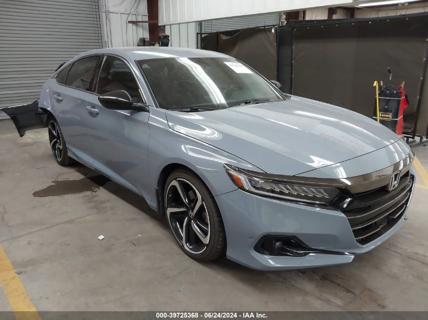 2021 HONDA ACCORD SPORT