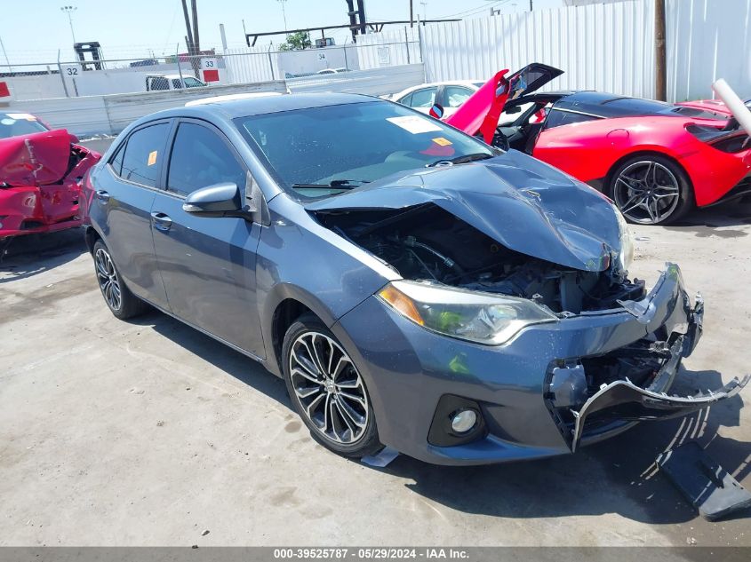 2015 TOYOTA COROLLA S PLUS