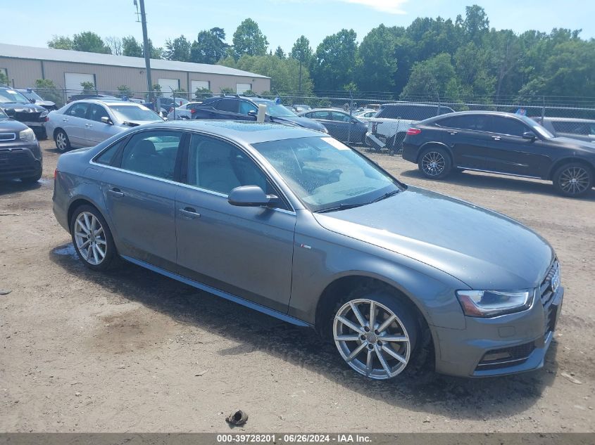 2015 AUDI A4 2.0T PREMIUM