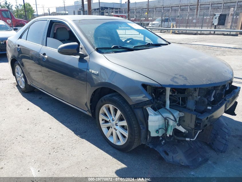 2012 TOYOTA CAMRY HYBRID XLE