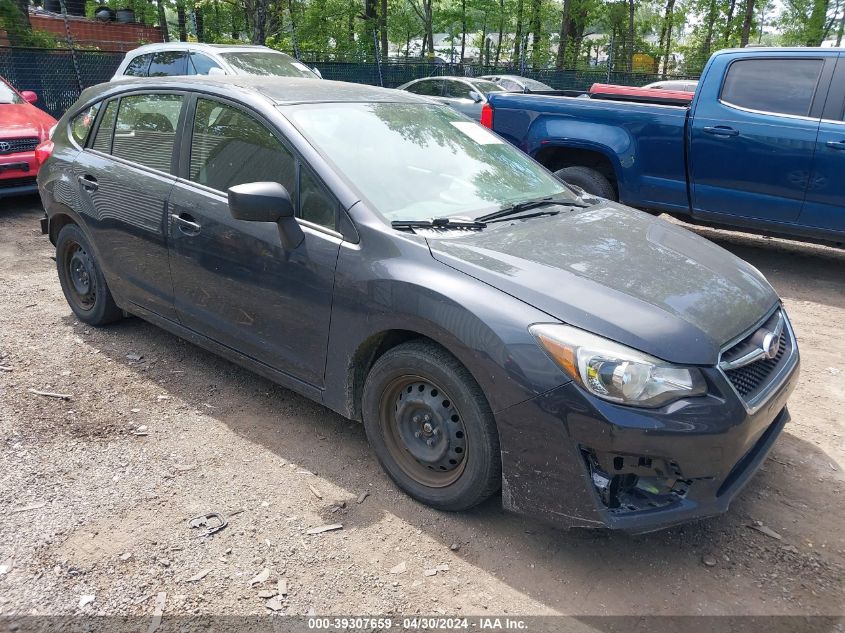 2016 SUBARU IMPREZA 2.0I