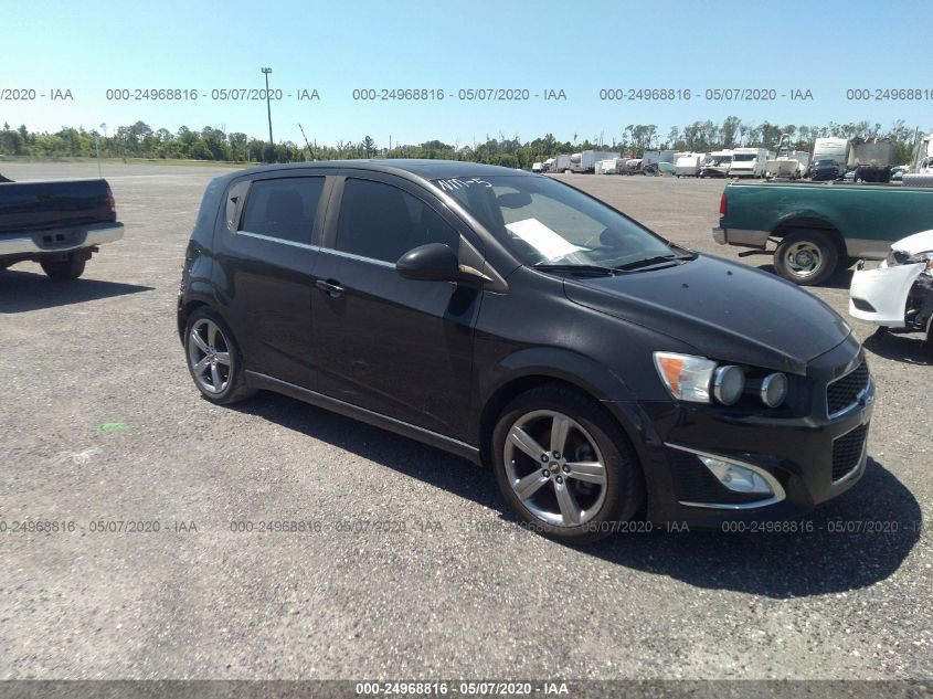 2013 CHEVROLET SONIC RS MANUAL