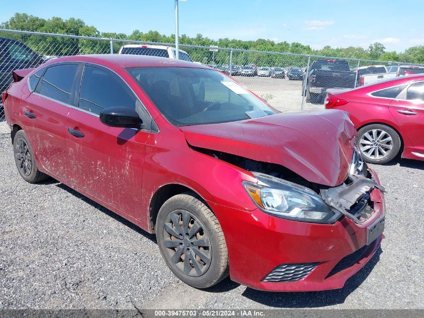 2017 NISSAN SENTRA SV