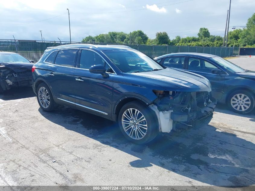 2016 LINCOLN MKX RESERVE