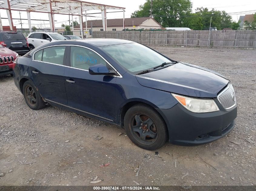 2010 BUICK LACROSSE CX