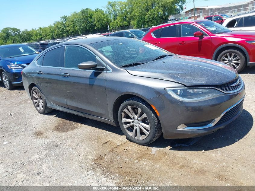 2016 CHRYSLER 200 LIMITED PLATINUM