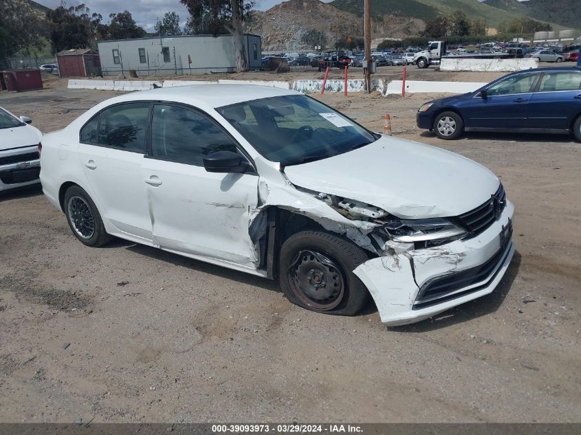 2016 VOLKSWAGEN JETTA 1.4T S