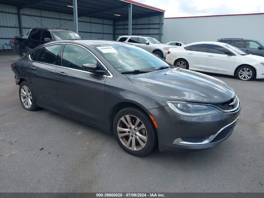 2016 CHRYSLER 200 LIMITED