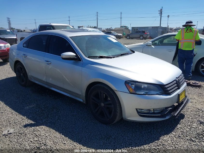 2015 VOLKSWAGEN PASSAT 2.0L TDI SEL PREMIUM