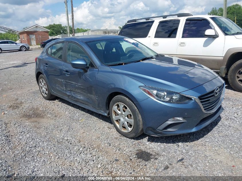 2016 MAZDA MAZDA3 I SPORT