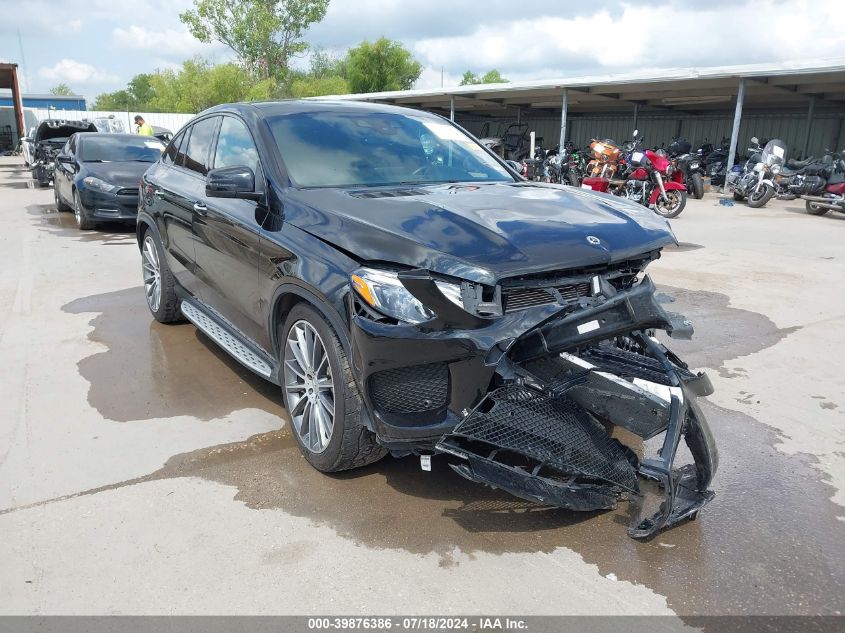 2019 MERCEDES-BENZ AMG GLE 43 COUPE 4MATIC