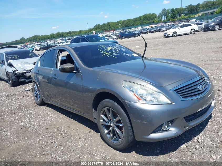 2013 INFINITI G37X