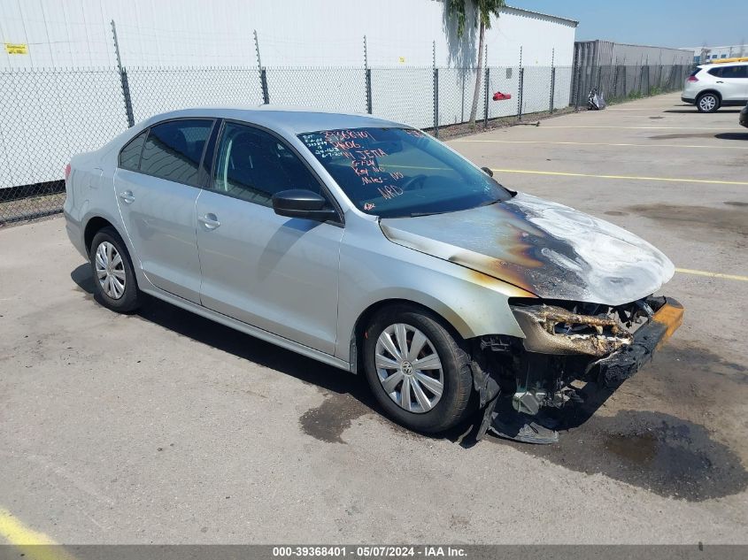 2014 VOLKSWAGEN JETTA 2.0L S