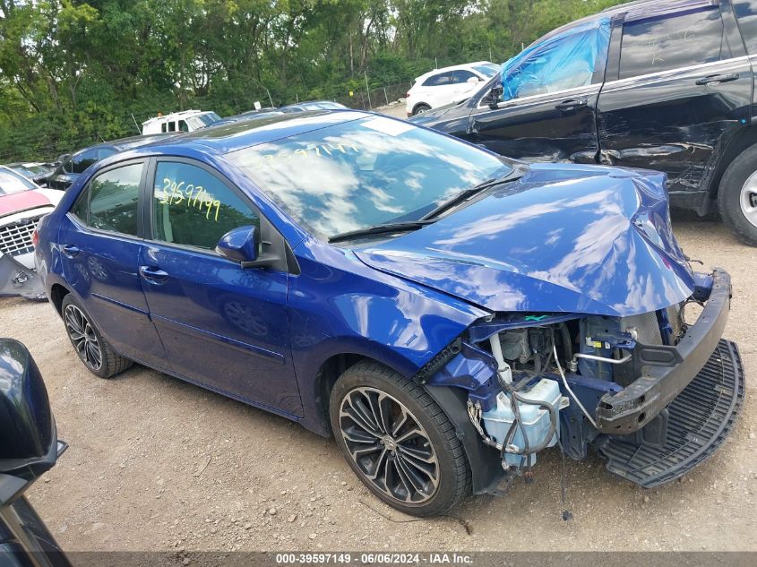 2015 TOYOTA COROLLA S PLUS