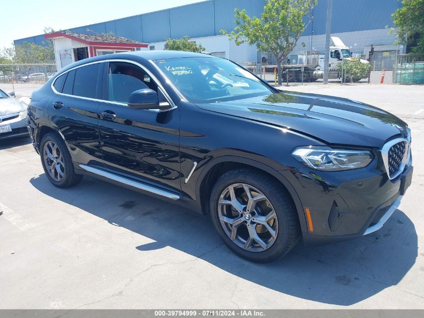 2022 BMW X4 XDRIVE30I