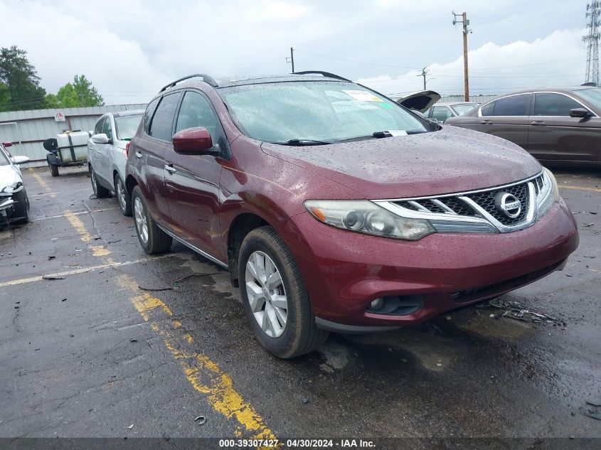 2012 NISSAN MURANO SV