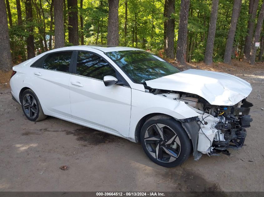 2022 HYUNDAI ELANTRA HYBRID LIMITED