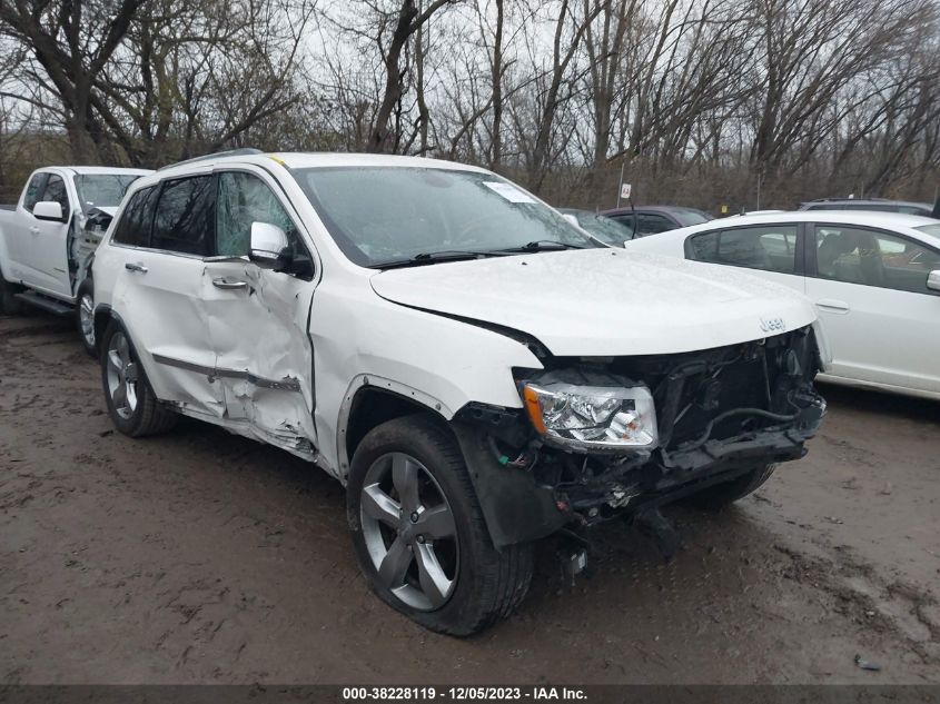 2012 JEEP GRAND CHEROKEE OVERLAND