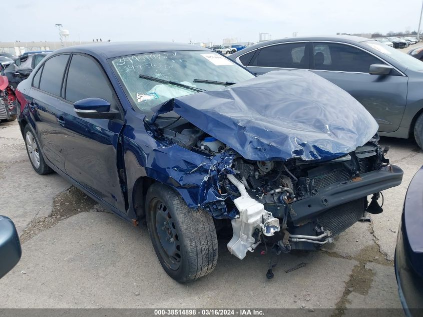 2012 VOLKSWAGEN JETTA 2.5L SE