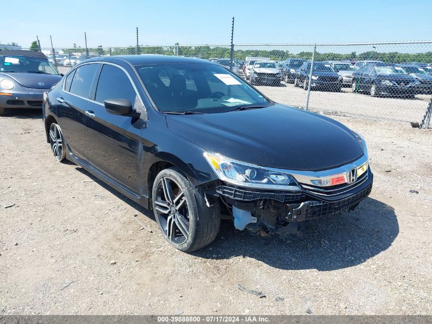 2016 HONDA ACCORD SPORT