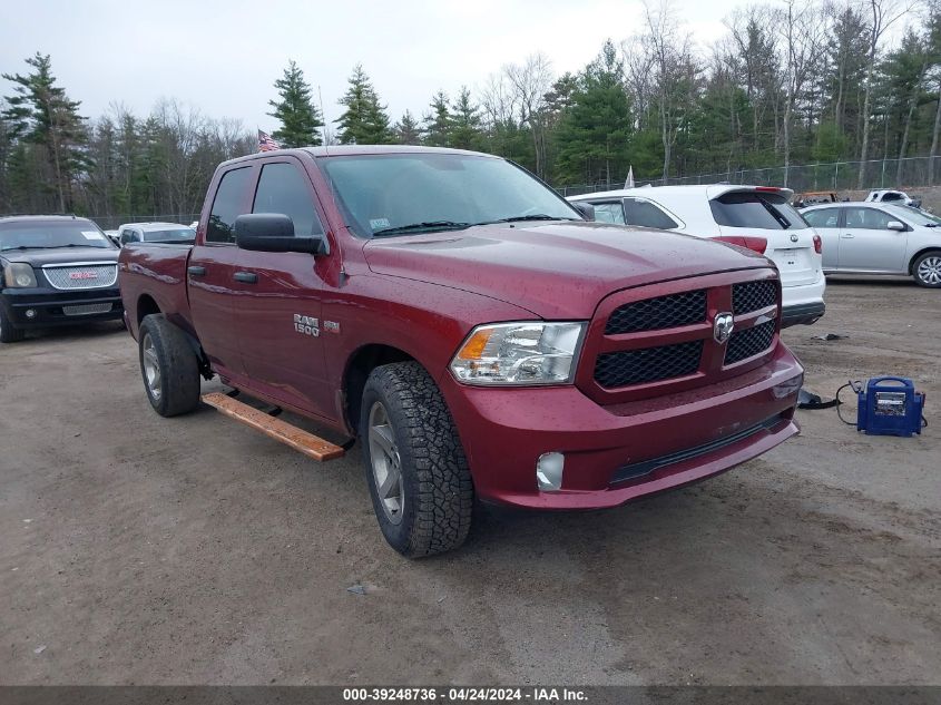 2017 RAM 1500 EXPRESS QUAD CAB 4X4 6'4 BOX