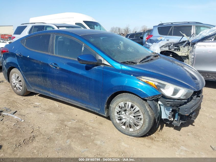 2016 HYUNDAI ELANTRA SE