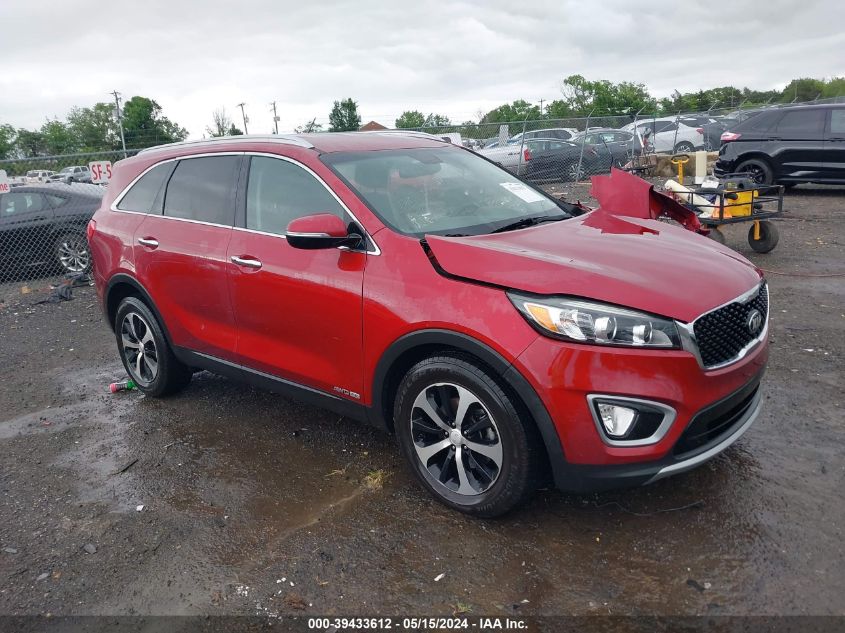 2017 KIA SORENTO 3.3L EX