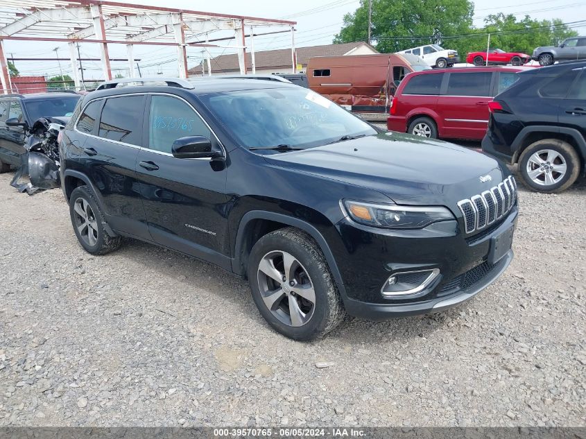 2019 JEEP CHEROKEE LIMITED 4X4