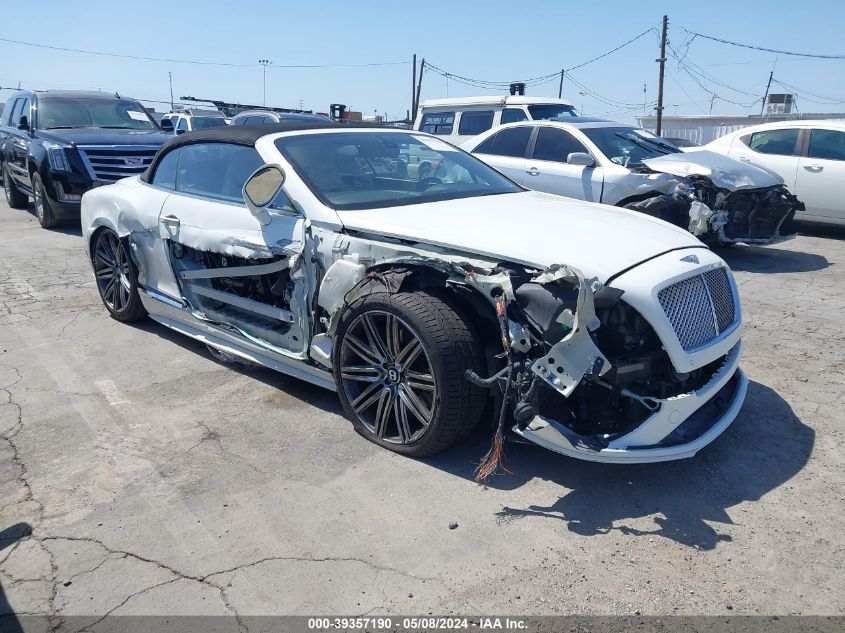 2016 BENTLEY CONTINENTAL GT SPEED