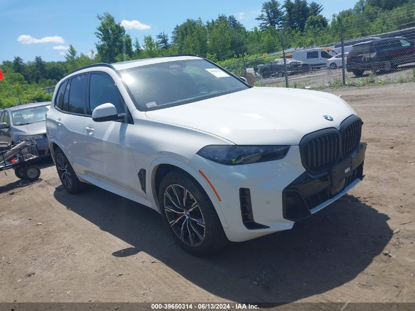 2024 BMW X5 XDRIVE40I