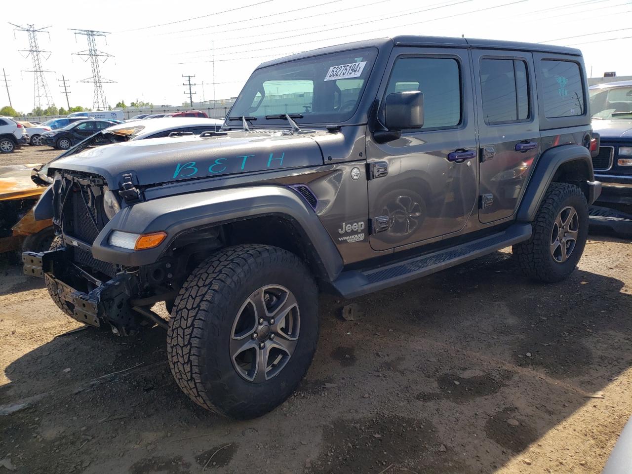 2019 JEEP WRANGLER UNLIMITED SPORT