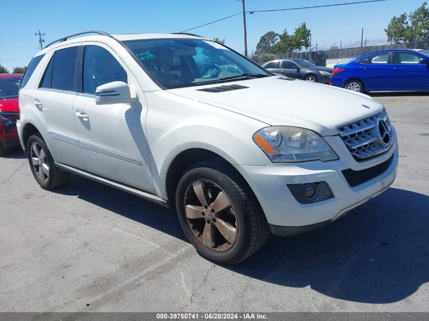 2011 MERCEDES-BENZ ML 350 4MATIC