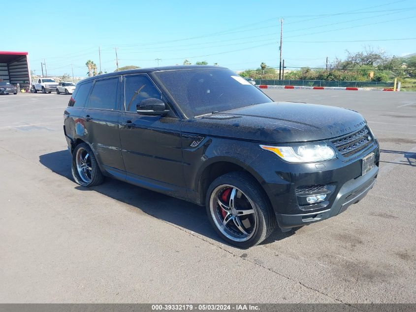 2016 LAND ROVER RANGE ROVER SPORT 5.0L V8 SUPERCHARGED/5.0L V8 SUPERCHARGED DYNAMIC