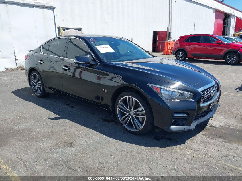 2016 INFINITI Q50 3.0T SPORT