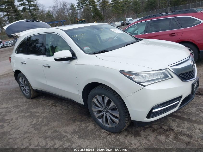 2015 ACURA MDX TECHNOLOGY PACKAGE